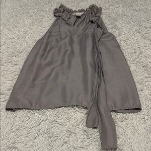 Elegant Silk Sleeveless Top